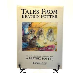 VTG 1986 Tales from Beatrix Potter Book by Beatrix Potter, F. Warne & Co., HCDJ